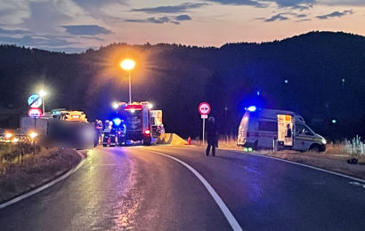 Schwerer Verkehrsunfall nahe der Jörg-Haider-Brücke