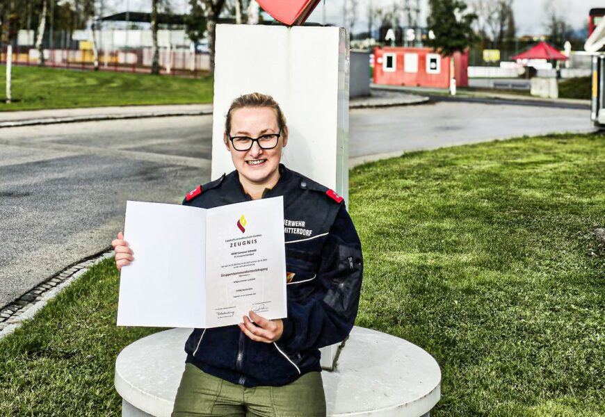 Erfolgreicher Gruppenkommandantenlehrgang