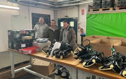 Neue Ausrüstung für mehr Sicherheit im Einsatz