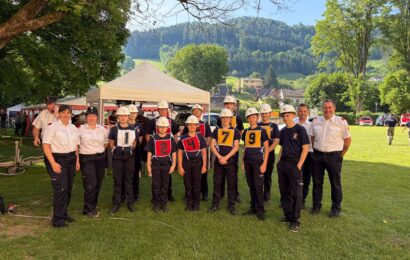 Starker Auftritt unserer Feuerwehrjugend in St. Paul!