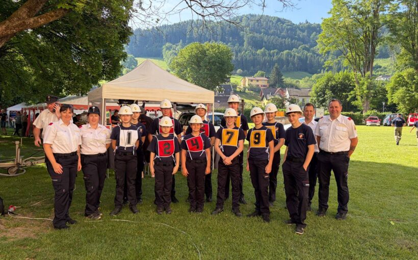 Starker Auftritt unserer Feuerwehrjugend in St. Paul!